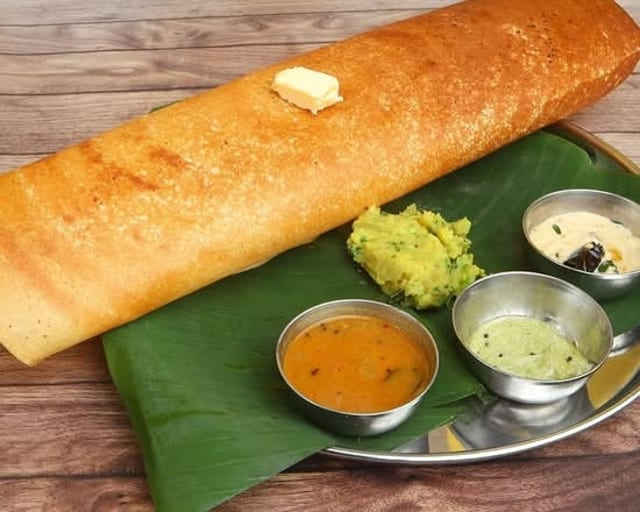 Onion Masala Dosa.