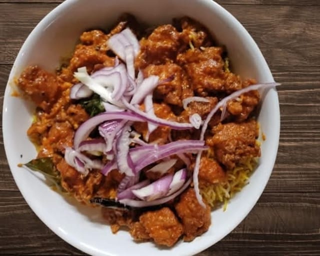 Family Pack Chicken 65 Biryani.